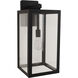 Harris 1 Light 10 inch Textured Black Outdoor Lantern