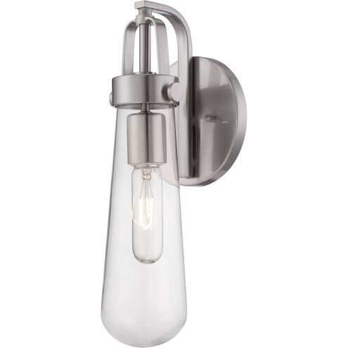 Beaker 1 Light 6 inch Brushed Nickel Wall Sconce Wall Light