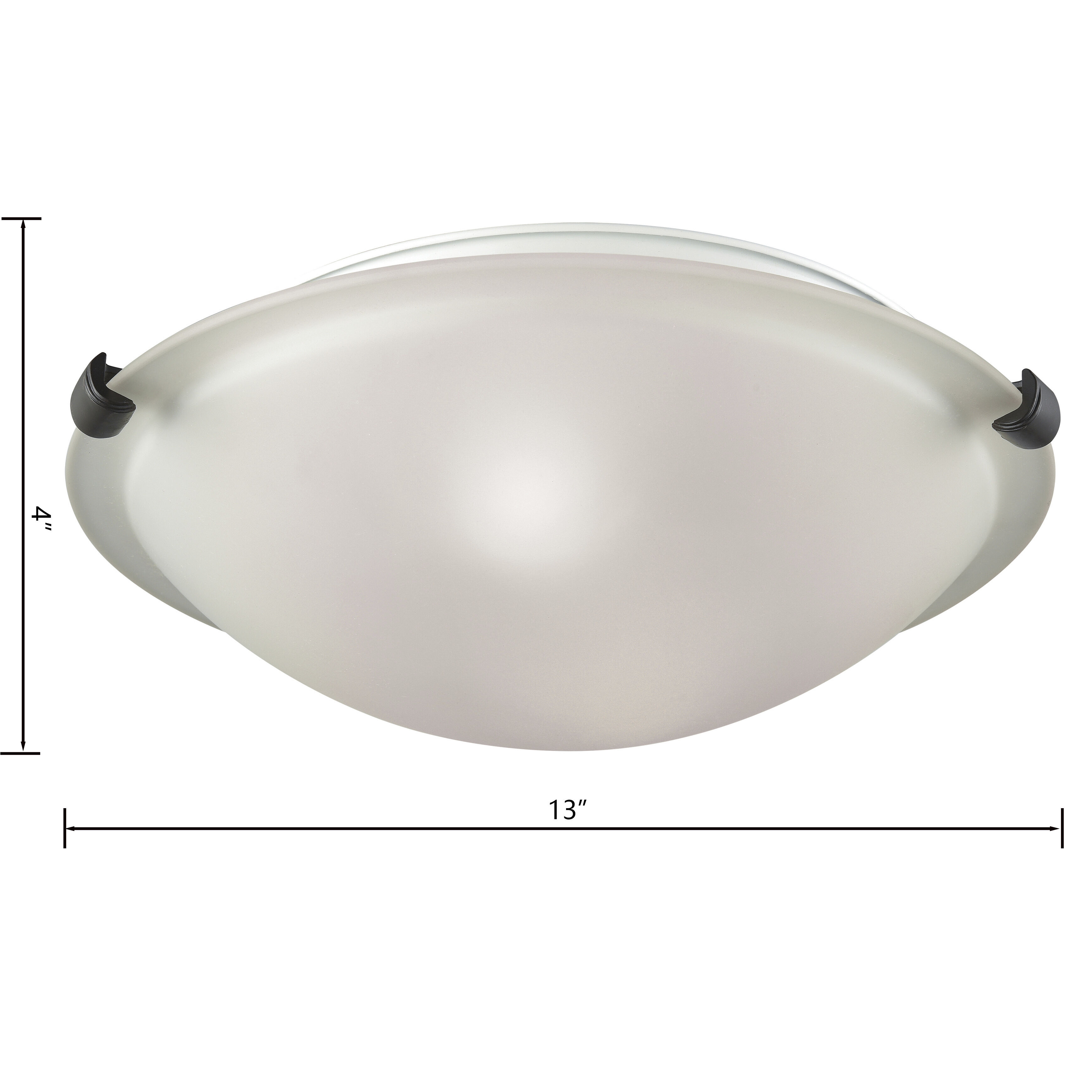 Sunglow 2 Light 13 inch Brushed Nickel Flush Mount Ceiling Light