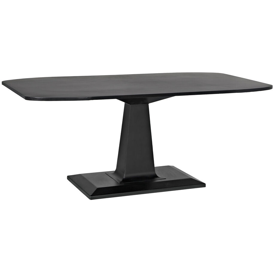 Amboss 72 X 40 inch Matte Black Dining Table
