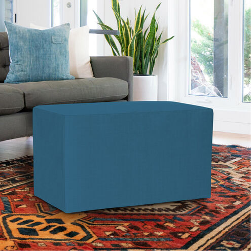 Universal Seascape Turquoise Outdoor Bench with Slipcover