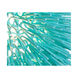 Urchin 1 Light 9 inch Aqua Velvet Mini Pendant Ceiling Light