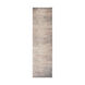 Amadeo 94 X 28 inch Dark Brown/Taupe/Cream/Ivory Rugs, Polypropylene and Polyester