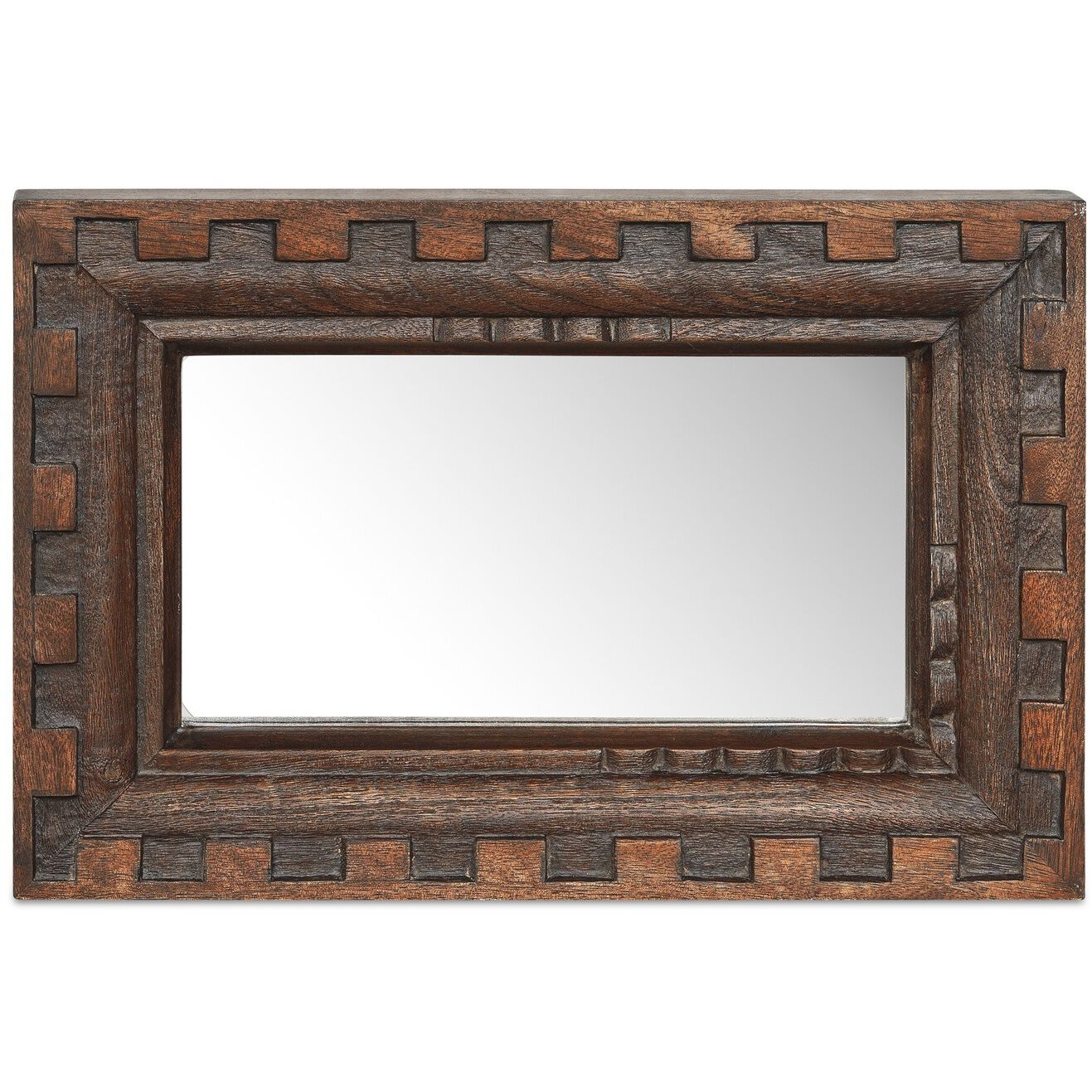Holland 18 X 12 inch Brown Mirror, Small