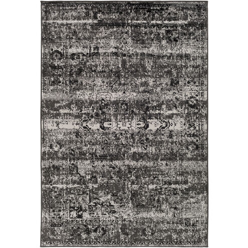 Paramount 93 X 63 inch Charcoal/Black/Medium Gray Rugs, Polypropylene