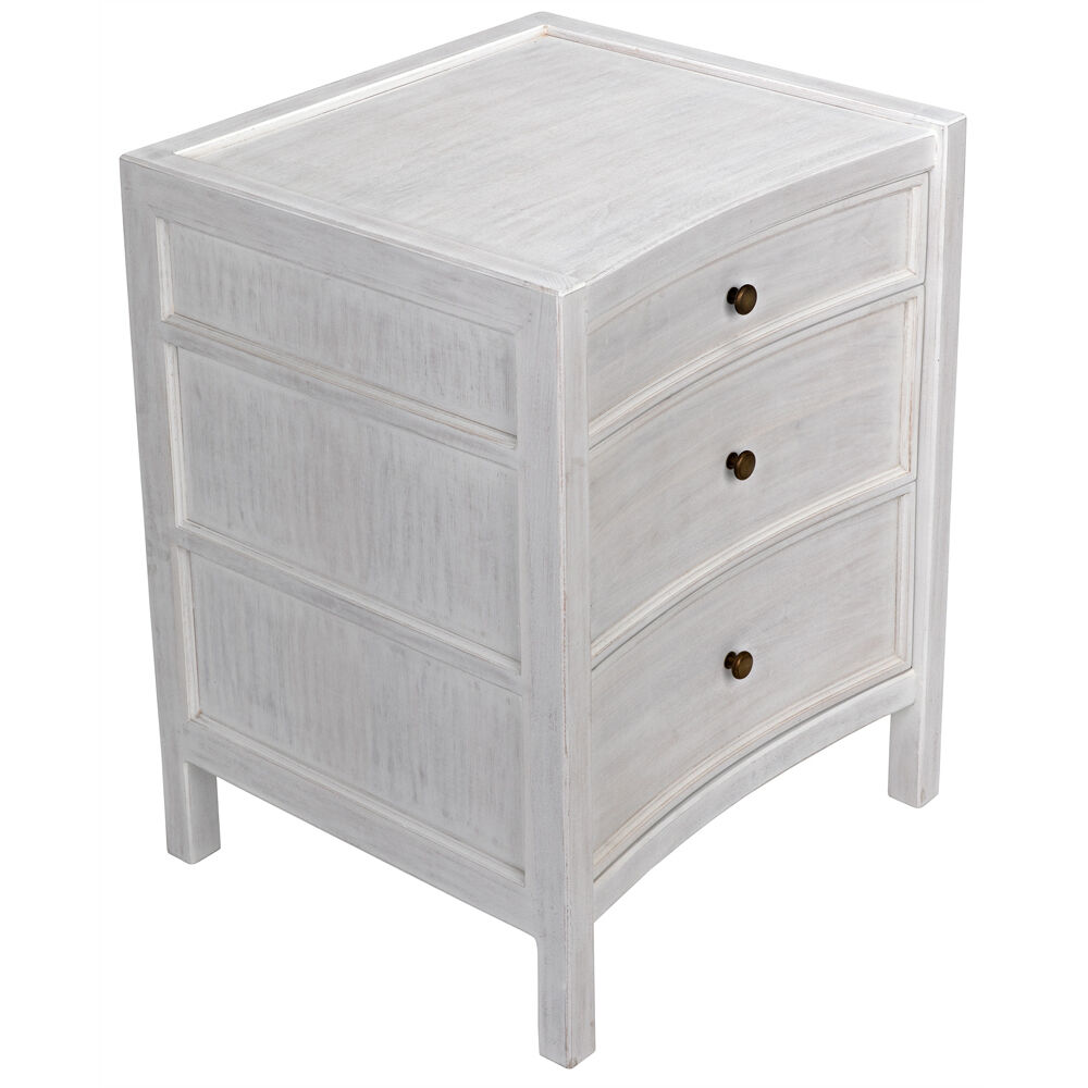 Hampton 31 X 24 inch White Wash Night Stand