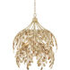 Maypan 6 Light 20 inch Coco Cream Pendant Ceiling Light