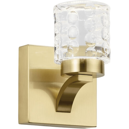 Rene LED 4.75 inch Champagne Gold Wall Sconce Wall Light