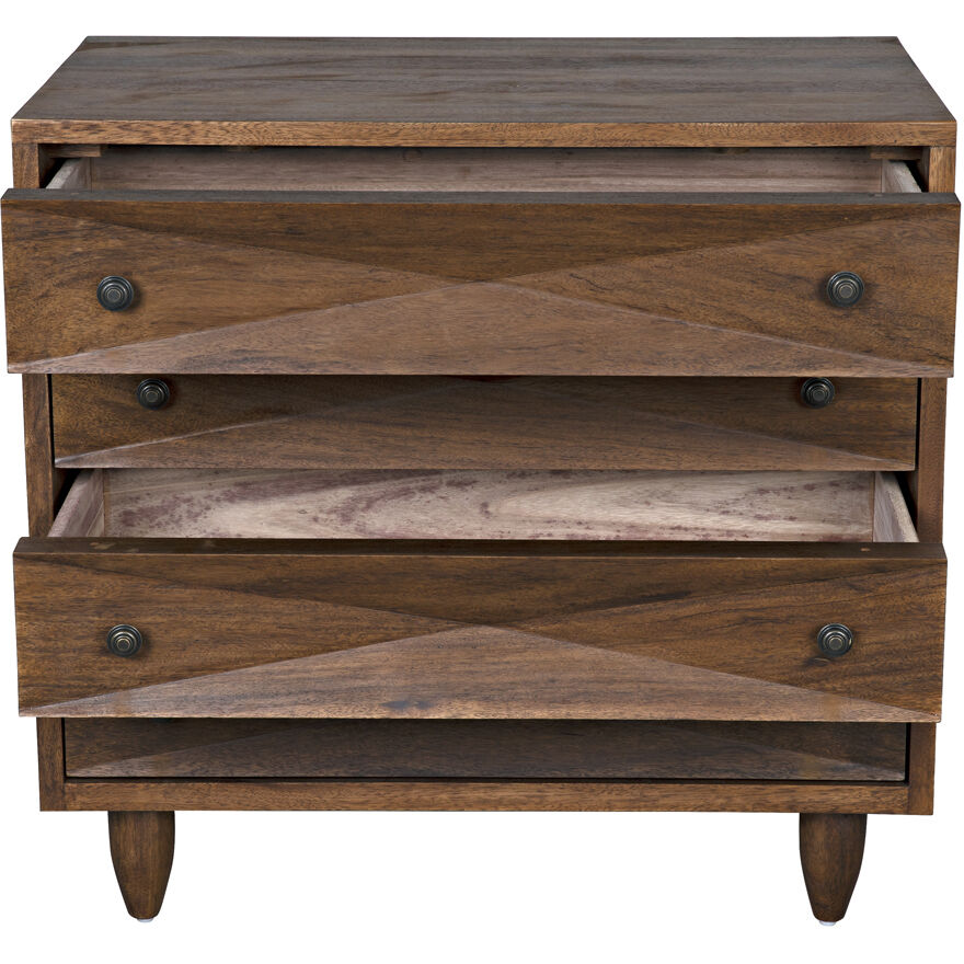 Diamond Dark Walnut Chest