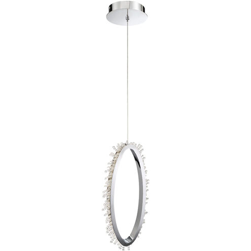 Scoppia LED 1 inch Chrome Pendant Ceiling Light