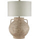 Pompeii 36.75 inch 150 watt Brownish Gray Table Lamp Portable Light