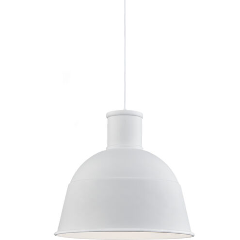 Irving 1 Light 21.75 inch White Pendant Ceiling Light