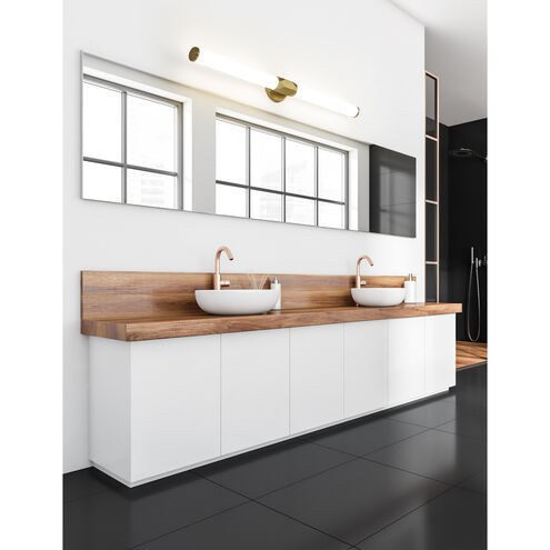 Cooper LED 40 inch Modern Gold Vanity Wall Light