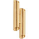 Rylane 4 Light 7.5 inch Vintage Gold Leaf ADA Wall Sconce Wall Light
