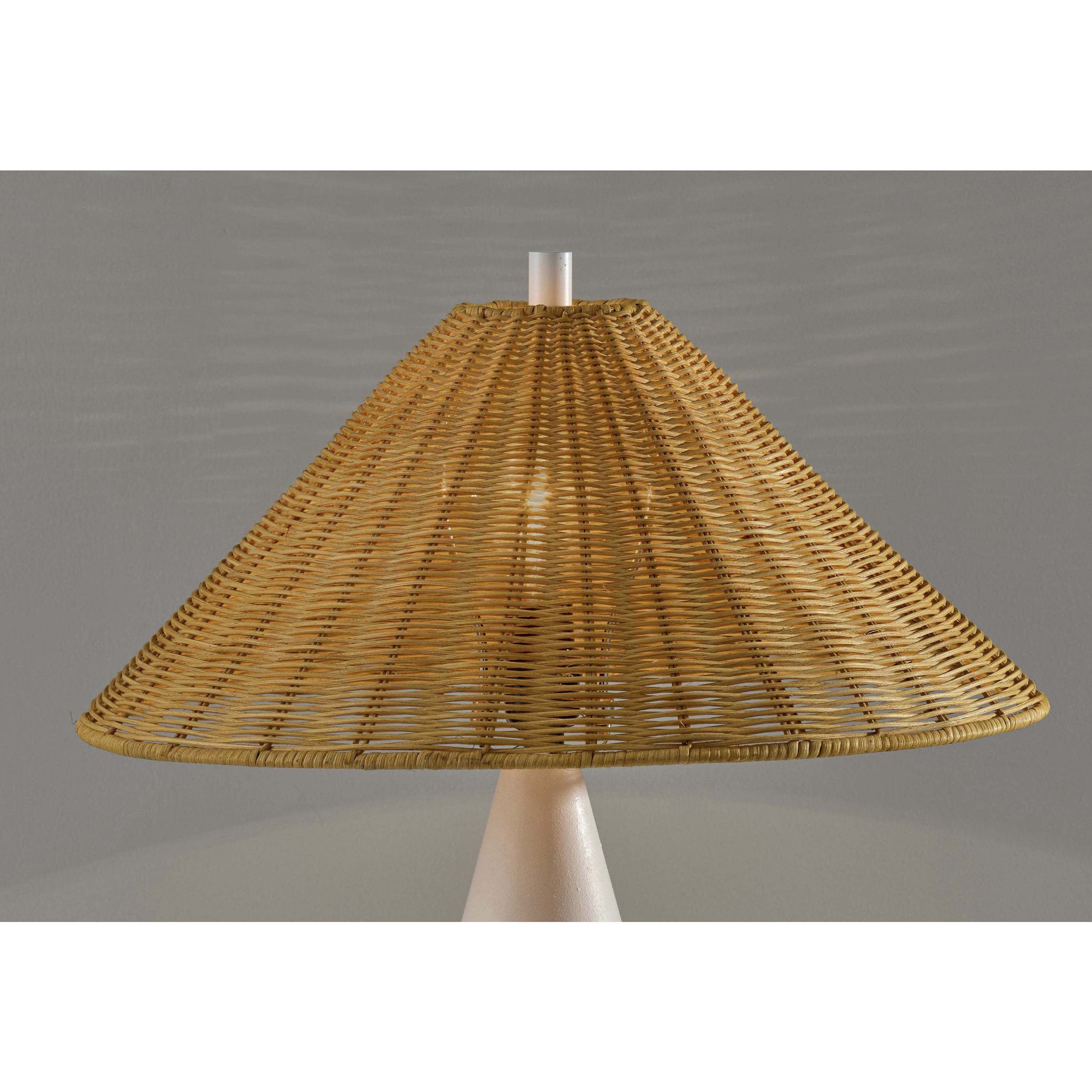 Lorelei 28 inch 100.00 watt White Rough Finished Ceramic Table Lamp Portable Light