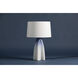 Chappaqua 26.5 inch 60.00 watt Aged Brass and Gloss Sky Ombre Ceramic Table Lamp Portable Light