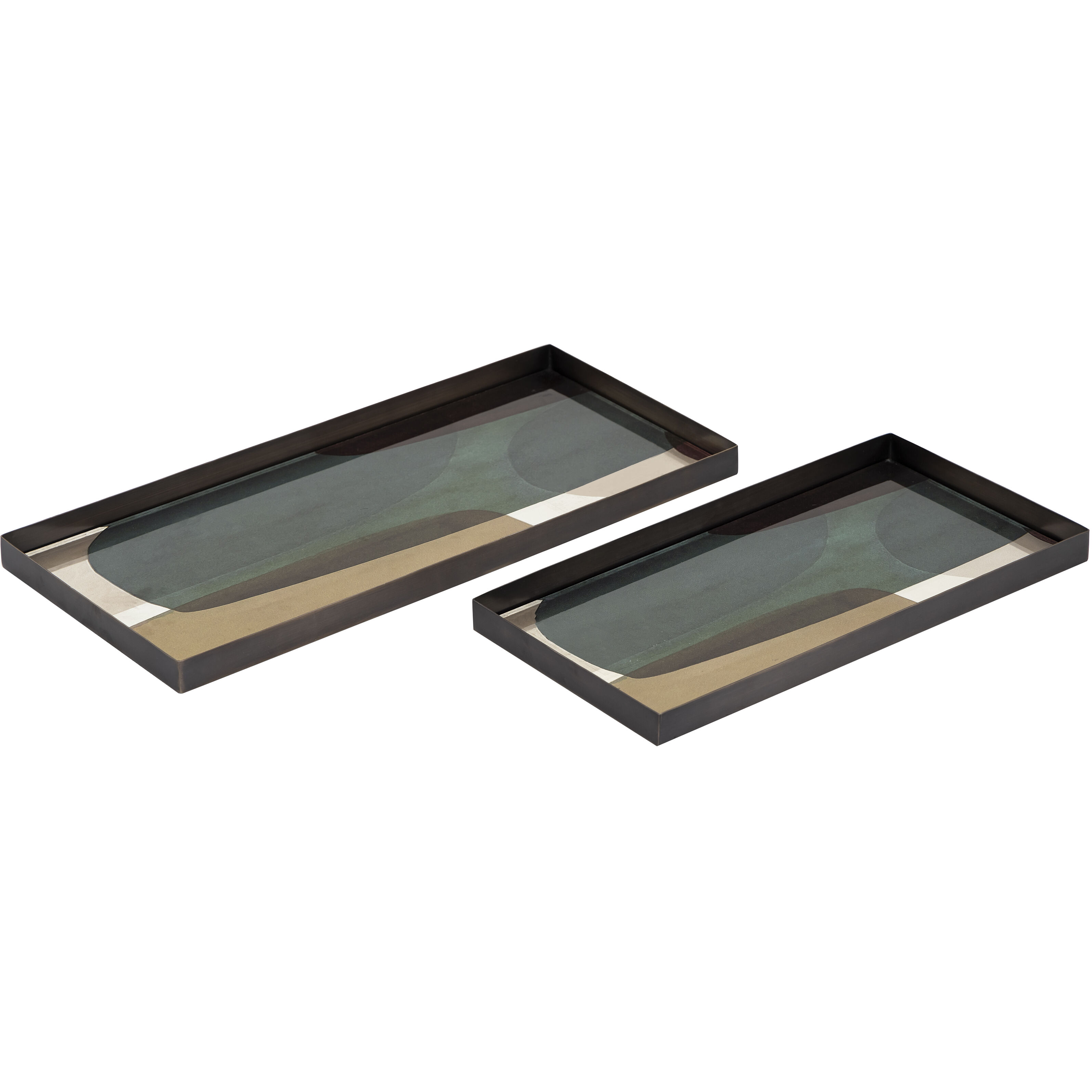 Gresham Bronze with Green Tray