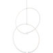 Torc LED 25 inch Satin White Pendant Ceiling Light