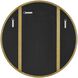 Amram 40 X 40 inch Antique Brass Mirror