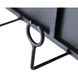Anita 26 inch Black Wall Shelf