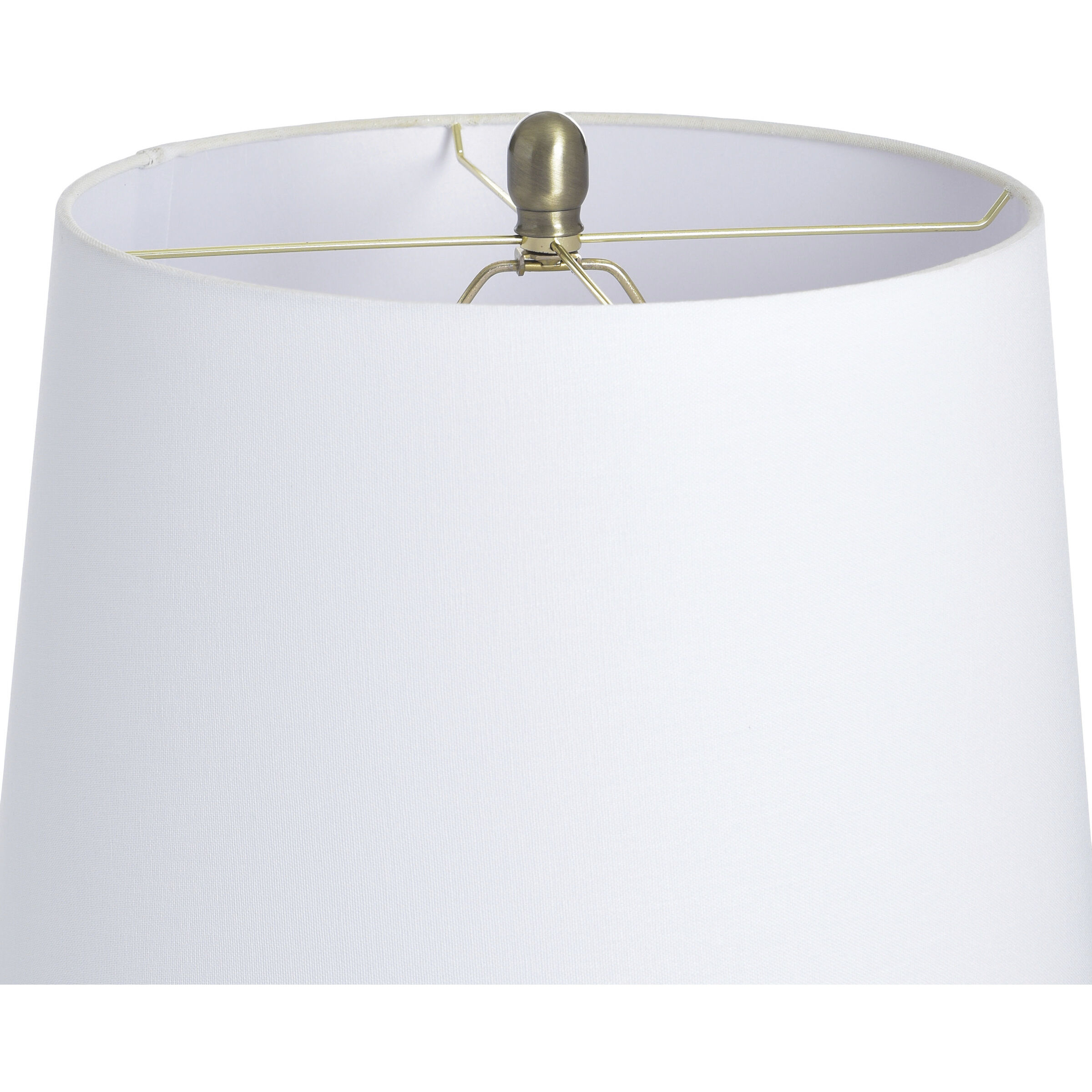 Cameron 31.5 inch 100 watt Igny Gold and Black and Brown and White Table Lamp Portable Light