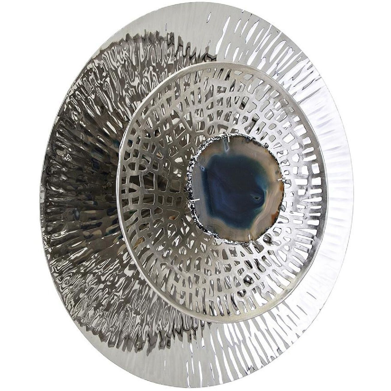 Dex Blue/Gold/Shiny Polish Wall Décor