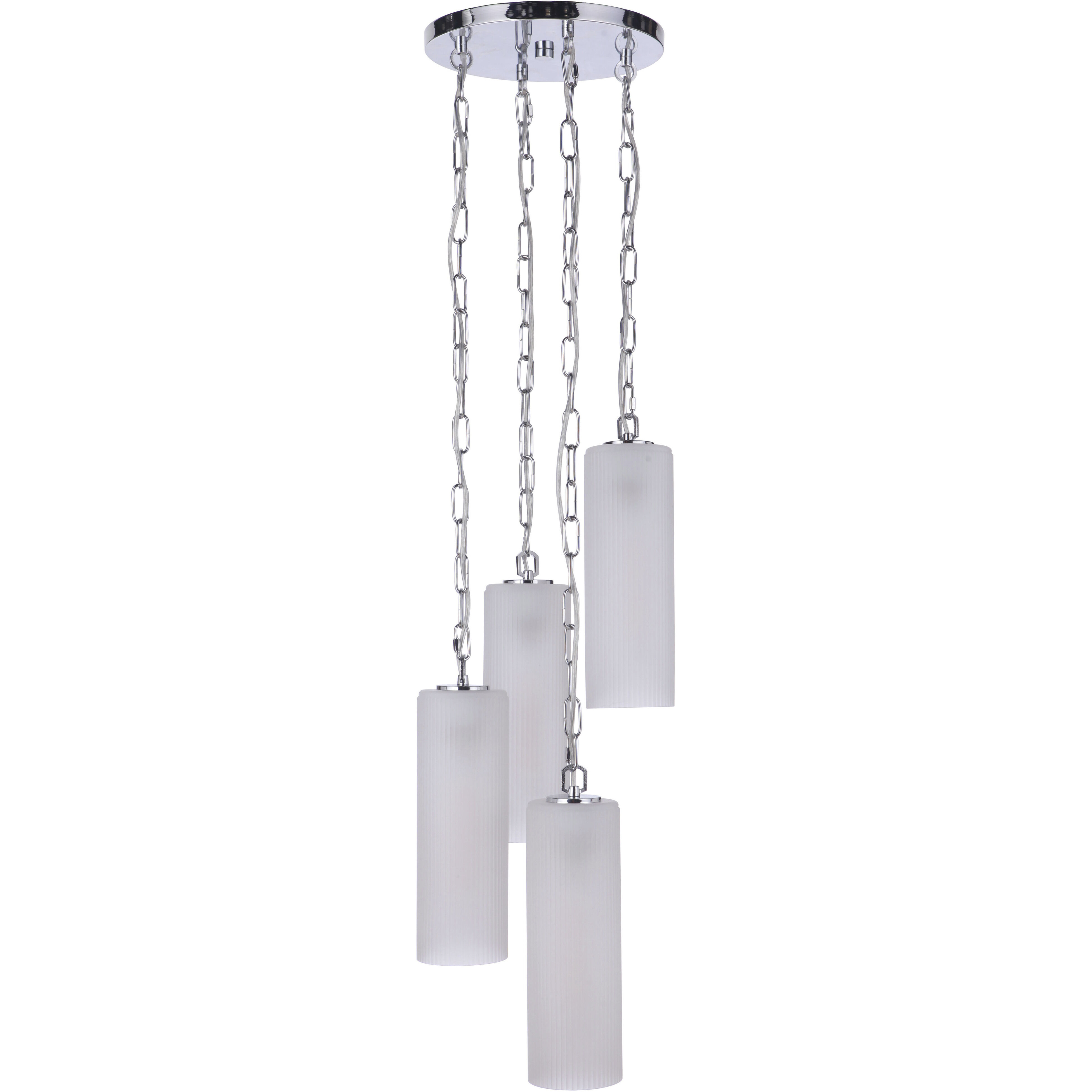 Myos 4 Light 12.01 inch Chrome Pendant Ceiling Light