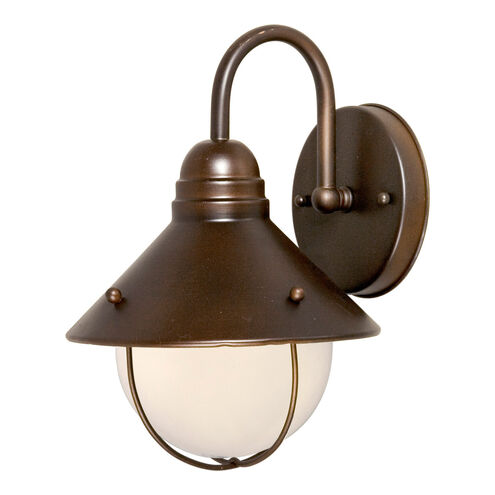 Signature 1 Light 12 inch Antique Bronze Outdoor Wall Light