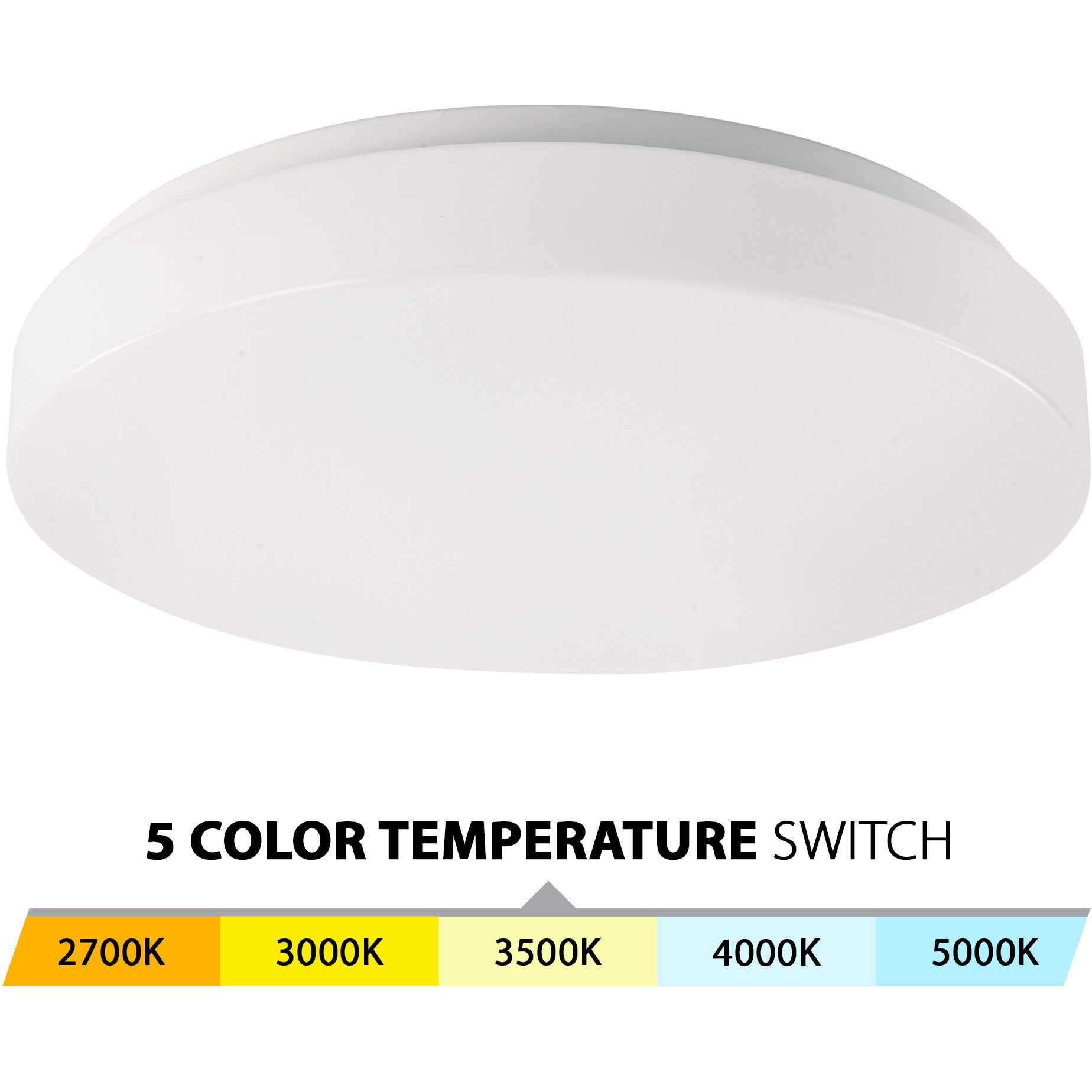 Blo LED 15 inch White Flush Mount Ceiling Light, WAC Limited