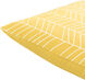 Lachen 18 inch Saffron Pillow Kit in 18 x 18, Square