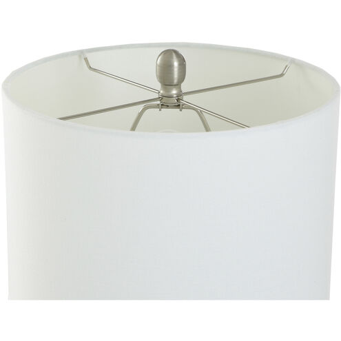 Joni 21 inch 60.00 watt White Table Lamp Portable Light