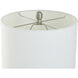 Joni 21 inch 60.00 watt White Table Lamp Portable Light