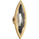 Signature Marchesa LED 4 inch Aged Brass ADA Wall Sconce Wall Light
