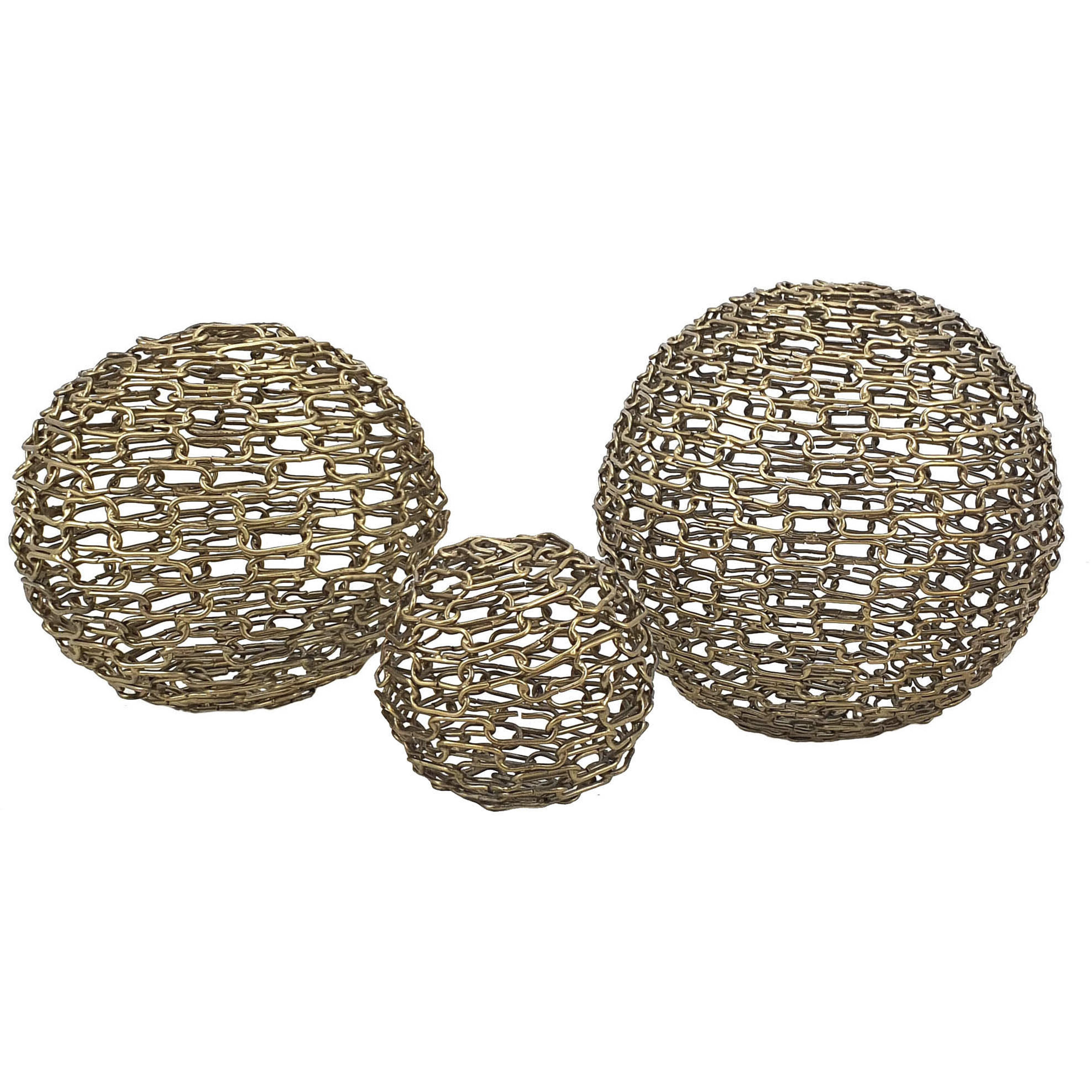 Chain Gold Décor Balls