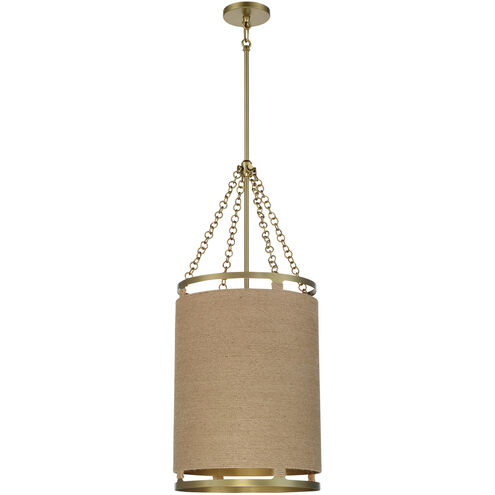 Minka-Lavery Windward Passage 4 Light 15 inch Soft Brass Pendant Ceiling Light 3864-695 - Open Box