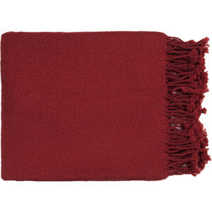 Turner 60 X 50 inch Red Throw, Rectangle