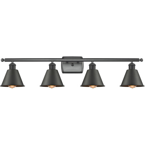 Ballston Smithfield LED 36 inch Matte Black Bath Vanity Light Wall Light, Ballston