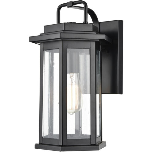 Ellis 1 Light 15 inch Powder Coated Black Outdoor Wall Sconce