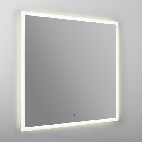 Starlight 36 X 36 inch Black LED Lighted Mirror, Vanita by Oxygen