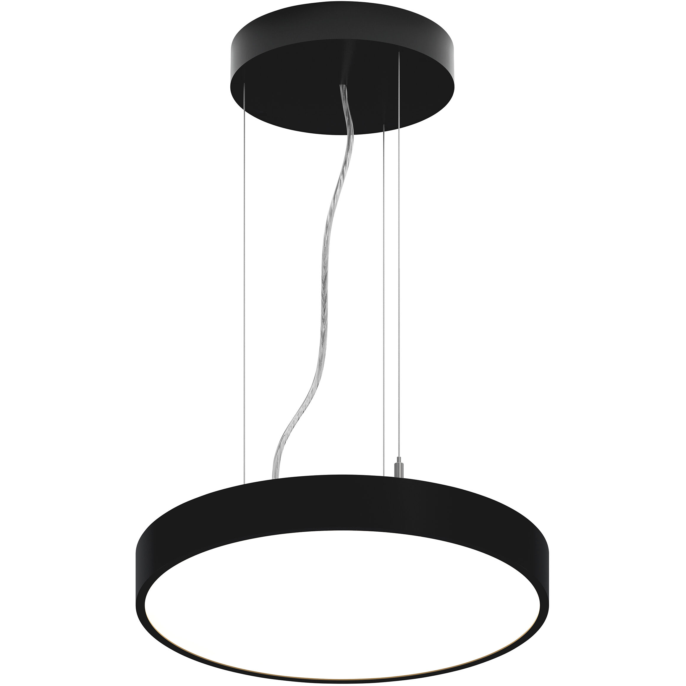 Jazz LED 16 inch Black Pendant Ceiling Light