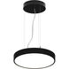 Jazz LED 16 inch Black Pendant Ceiling Light