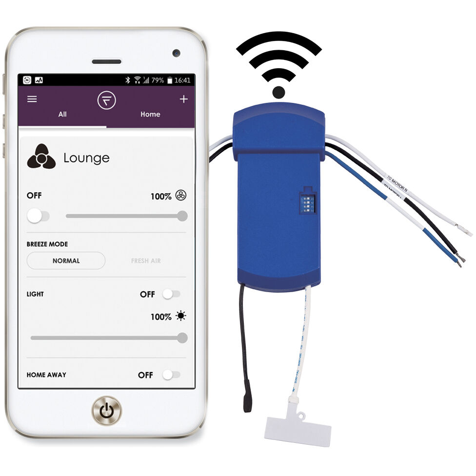 FanSync Blue Fan Accessory