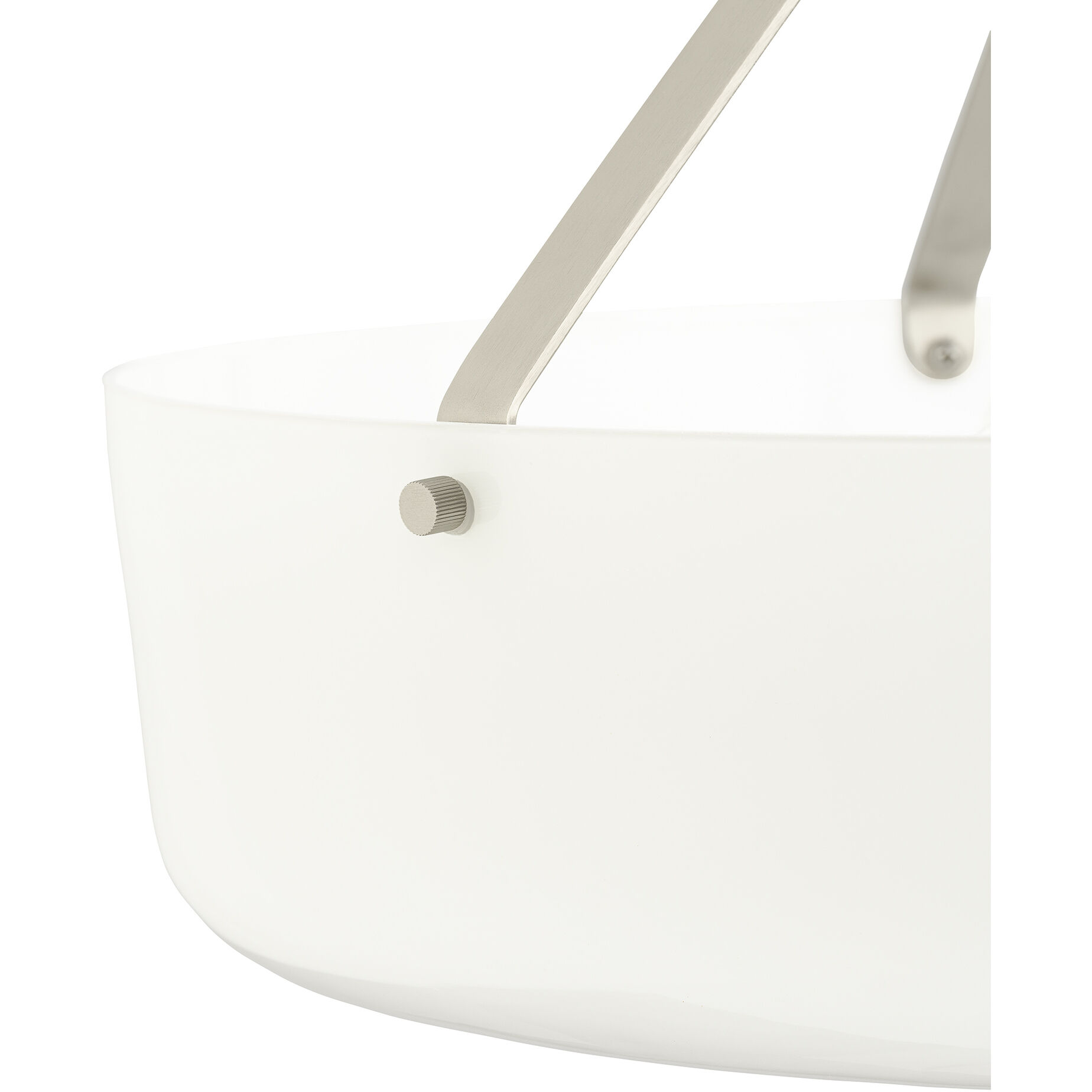 Lieon 3 Light 21 inch Brushed Nickel Convertible Pendant Ceiling Light