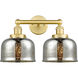 Bell 2 Light 15.50 inch Bathroom Vanity Light