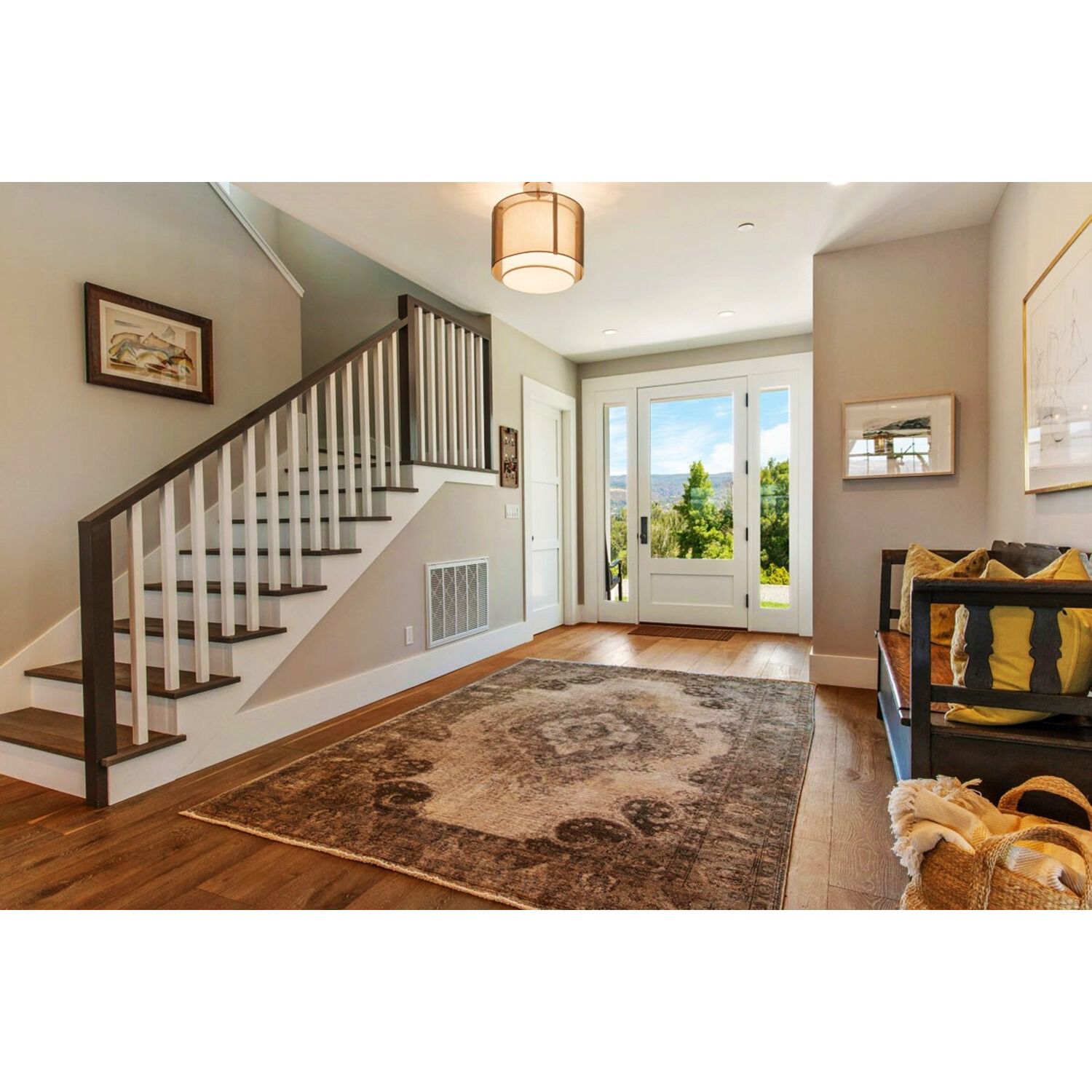 Uptown Mesh LED 24.3 inch Matte Black Chandelier Ceiling Light, Drum