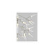 Sean Lavin Spur Grande LED 41.1 inch Matte Black Chandelier Ceiling Light, Integrated LED