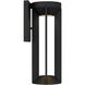 Aura LED 16 inch Sand Black Wall Sconce