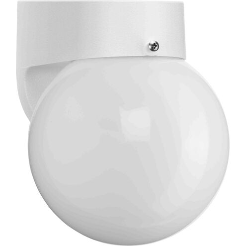 Polycarbonate Outdoor 1 Light 8 inch White Outdoor Wall Lantern