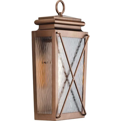 Wakeford 1 Light 22 inch Antique Copper Outdoor Wall Lantern