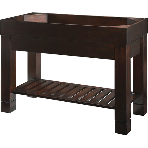 Indus 48 inch Walnut Bathroom Vanity Wall Light